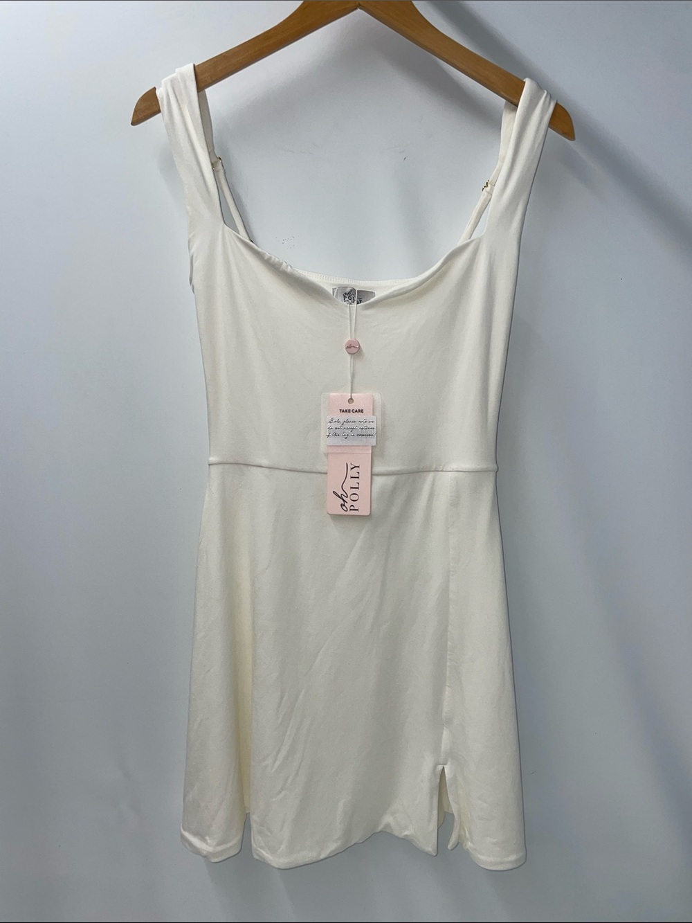 OH POLLY JOLIE SWEETHEART NECKLINE MINI DRESS FTL-09-117